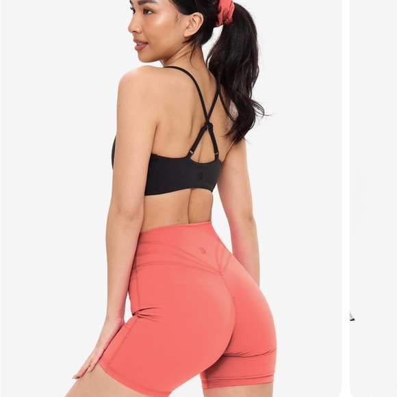 ‼️FLASH SALE‼️ BuffBunny Women's High Waist Shorts - Tequila Sunrise - Picture 2 of 6